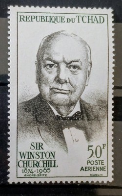 Ciad 1965 Sir Winston Churchill serie 1v Neștampilata foto