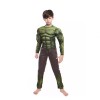 Costum Hulk Copii cu Muschi, 3-5 Ani, S, Verde, Carnaval, Halloween, Petreceri Tematice, Supererou, Fete, Nou