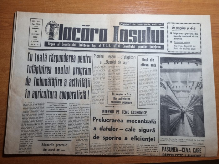 flacara iasului 18 ianuarie 1970-teatrul national iasi - tango la nisa