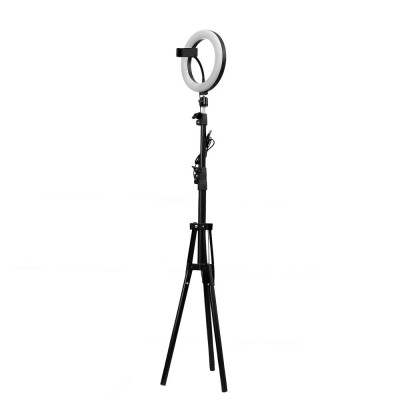 Lampa circulara cu trepied, Led SP-44, suport telefon, selfie foto