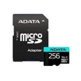CARD MicroSDXC ADATA, 256GB, &quot;AUSDX256GUI3V30SA2-RA1&quot; (timbru verde 0.03 lei)