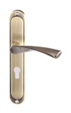 Maner usa interior, cu sild, Gato Roma, pentru cilindru, mertal, bronz antic, 90 mm