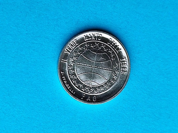 1 Lira 1977 San Marino-UNC-RAR-in realitate arata bine!