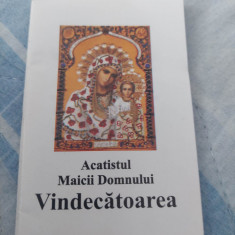 Carte(BROSURA) religioasa ACATISTUL MAICII DOMNULUI,,VINDECATOAREA,Par.GALACTION