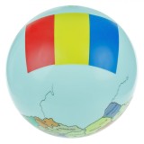 Minge Educativă, Harta Rom&acirc;niei, Diametru 22cm, Multicolor