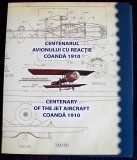 2010 Romania - Centenarul avionului cu reactie, mapa filatelica LP 1882 a, FDC