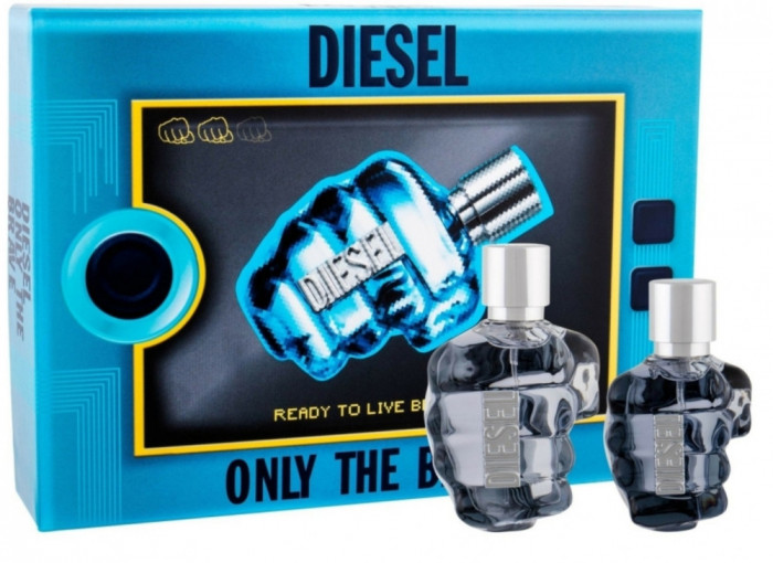 Set cadou Diesel Set Only The Brave EDT 35 Ml + Shower Gel 50 Ml