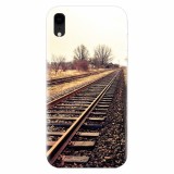 Husa silicon pentru Apple Iphone XR, Railroad