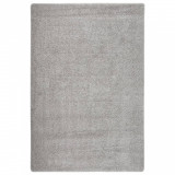 Cumpara ieftin Covor pufos, gri deschis, 140x200 cm, antiderapant