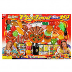 Set creativ alimente Play Food, 114 piese, Multicolor foto