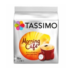 Tassimo Morning Cafe Strong Bold 16 caps