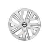 Set 4 Capace Roti 14 inchi (R14) Raven Gri, Compatibile Cu Fiat, Autohelix MSA