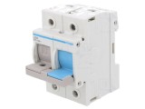 Separator cu Fuzibil D02 63A 400V 2 Poli pentru Șină DIN
