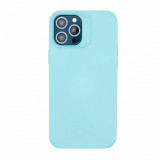 Husa iPhone 15 Pro Max Silicon Bleu