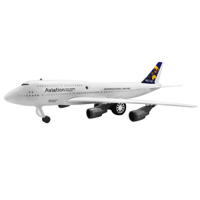 Avion Boeing 747, 44 x 22 cm, design realist