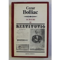 CEZAR BOLLIAC - SCRIERI , VOLUMUL II , 1983