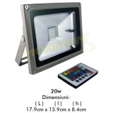 Proiector LED RGB &ndash; 20w (telecomanda) *TV 0,25ron