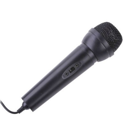 Microfon karaoke Azusa, jack 3.5 mm, Negru foto