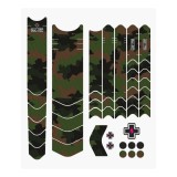 Set stickere protectie cadru Muc-Off Frame Protection Kit E-MTB Camo Ultimate FactoryBikes