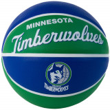 Mingi de baschet Wilson Team Retro Minnesota Timberwolves Mini Ball WTB3200XBMIN albastru