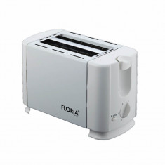 Prajitor de paine Zilan Floria, 700 W, 7 nivele de control al temperaturii, buton de oprire, Alb