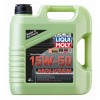 Ulei Motor Liqui Moly Molygen New Generation 15W-50, 4L. Protectie Uzura, Vascozitate Redusa. A3/B3, API SJ, MB 229.1, VW 501 01/505 00