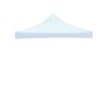 Prelat&Auml; copertin&Auml; acoperi&Egrave; cort pavilion 2.9 x 2.9 m, alb, oxford 700d cauciucat, impermeabil&Auml;, rezistent&Auml; la uv &Egrave;i intemperii