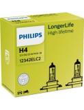Set 2 Becuri Far H4 60/55W 12v Longerlife Philips
