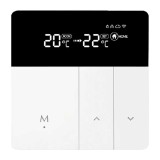 Termostat smart WiFi pentru incalzire in pardoseala, 200-240V, Bluetooth, ecran LCD