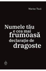 Numele tau e cea mai frumoasa declaratie de dragoste - Marius Tuca