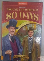 Around the world in 80 days ( &Icirc;n jurul lumii &icirc;n 80 de zile - carte in limba engleza )