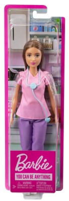 PAPUSA BARBIE ASISTENTA MEDICALA SATENA foto