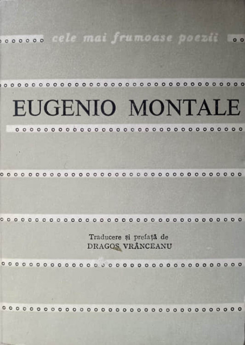 POEME ALESE-EUGENIO MONTALE