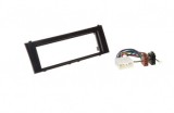 Kit Montaj Radio Mitsubishi Colt 2004-2008, Rama Adaptoare 1DIN + Mufă ISO, Negru