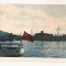 FA74-Carte Postala- UCRAINA - Yalta, at the Port, necirculata 1963