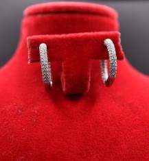 Cercei Din Argint - Model Rotund - cod ARG127C