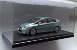 Macheta Toyota Prius MK3 Facelift 2011 verde - Ebbro 1/43