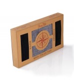 Cutie cu 4 perechi de șosete groase din l&acirc;nă - Gri, Negru 39-42