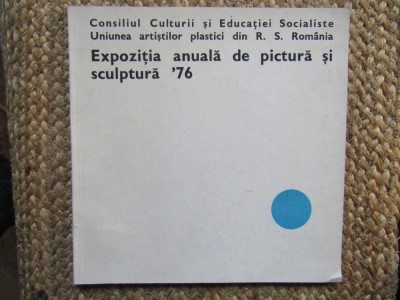 Expoziția anuală de pictură și sculptură 76, iulie 1976, Sala Dalles foto