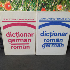 Dicționar român german, german român 2 vol. Livescu și Savin București 1982 173