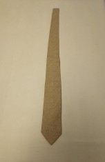 Cravata pentru barbati Sartoria Letteriello, 100% Matase, bej - OUTLET
