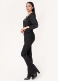 Cumpara ieftin Blugi Dama Evazati Nina Carter Negri P212-2 M10
