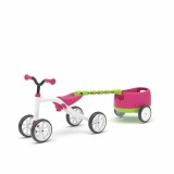 Tricicleta copii, Chillafish, RideOn Quadie, Usoara cu remorca, Cu sa reglabila, Cu mic compartiment in sa, 3.8 Kg, Pentru 13 an