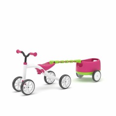 Tricicleta copii, Chillafish, RideOn Quadie, Usoara cu remorca, Cu sa reglabila, Cu mic compartiment in sa, 3.8 Kg, Pentru 13 an