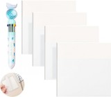 Set de 200 note lipicioase si un pix MOSNOW, hartie/plastic, multicolor, 7,6 x 7,6 cm