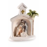 Figurina Nasterea Domnului polirasina multicolora II 10x5x12 cm