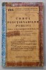 CODUL FUNCTIONARILOR PUBLICI , 10 MARTIE 1942 , COPERTA SI COTORUL CU DEFECTE