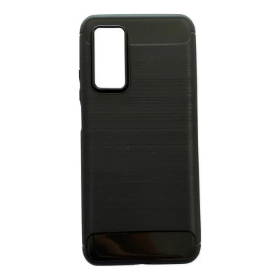 Husa Cover Silicon Carbon pentru Xiaomi Mi 10T 5G/ Mi 10T Pro 5G Negru foto