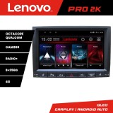 Navigatie Android VW Touareg 2004-2010 QLED 2K 8+256GB 360 Lenovo