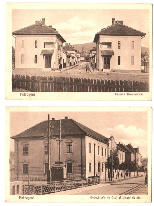 SV * Petroseni 2 CP * COLONIA THEODORESCU * JUDECATORIA DE OCOL * LICEUL DE STAT